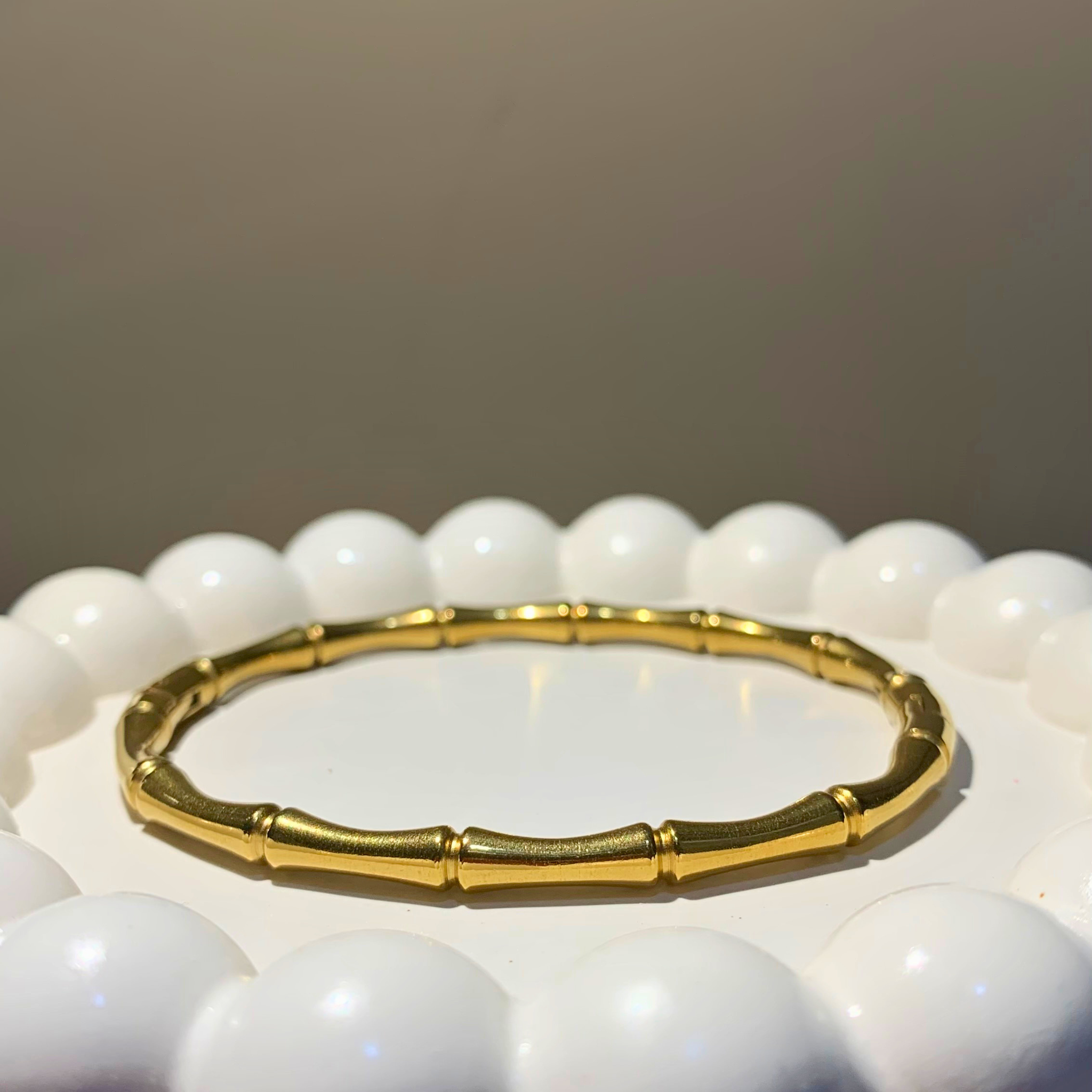 Bamboo Inspired Bracelet